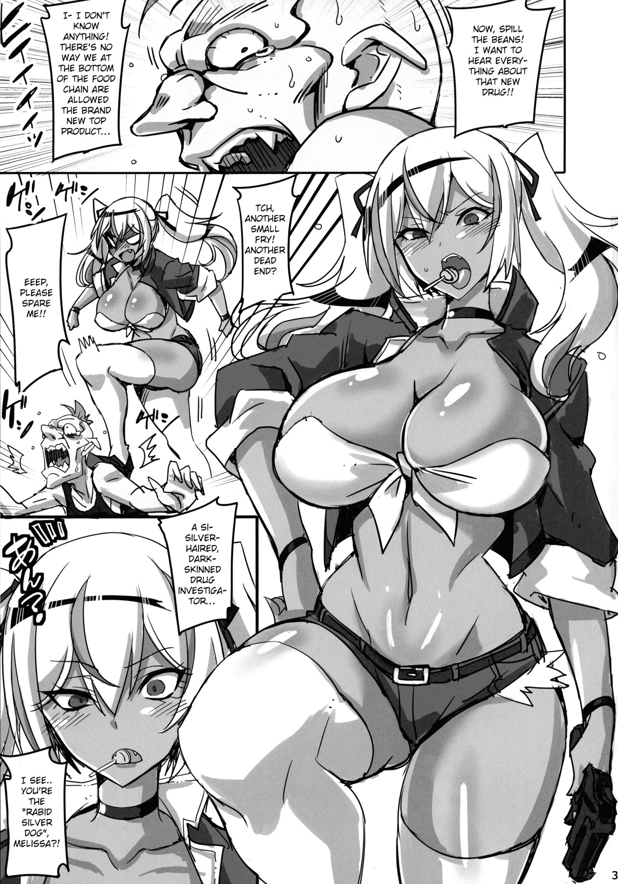 Hentai Manga Comic-Drug Investigators Mayaku and Melissa-Read-18